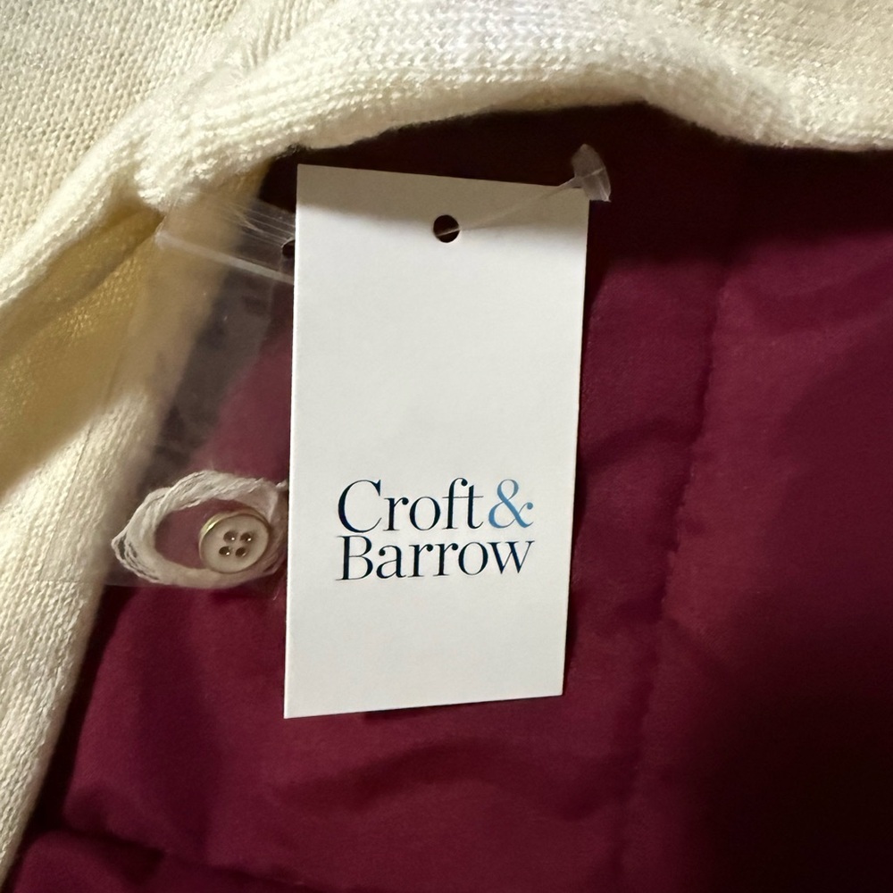 Croft & Barrow Women's Ivory sweater - Picture 6 of 8
